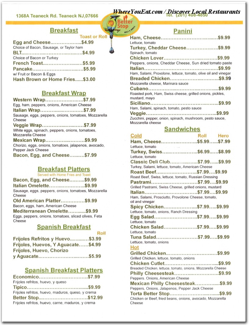 Our Foods